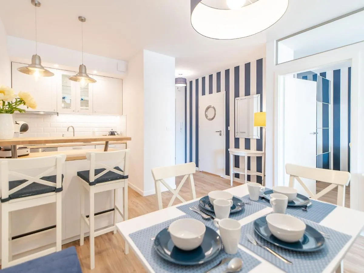 Apartamenty Blekit Na Fali - Miodowy Dom Kolobrzeg 0*,
